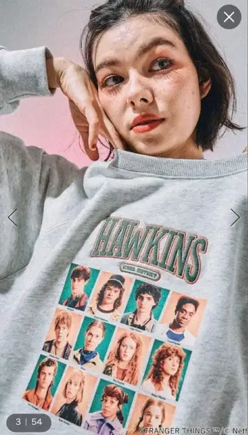 [ STRANGER THINGS ] 콜라보 모듬 맨투맨 풀오버