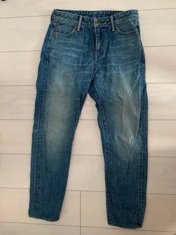 스트레이트 데님 블루 여성용