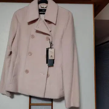 이네드 모헤어 숏코트 핑크 새상품