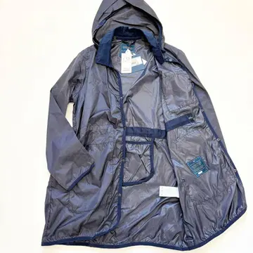 택 포함 새상품 라벤햄 레샵 별주 패커블 코트 네이비