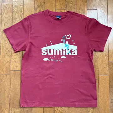 sumika T셔츠 M 사이즈 버건디