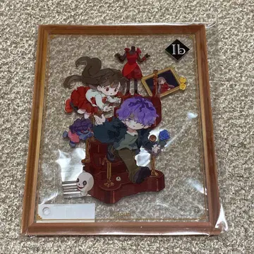 Ib 아크릴 플레이트 갤러리 무개성 빨간 옷의 여자