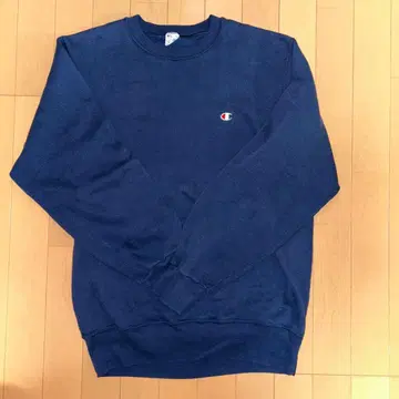 Champion 네이비 맨투맨 X-LARGE 트리코 태그 80s