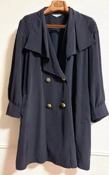 Leilian E.Sports 더블 브레스트 코트