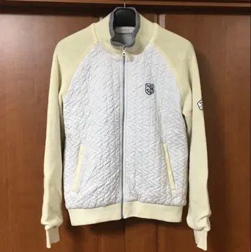 고품질 아다바트 충전솜 퀼팅 니트 블루종 48 ADABAT