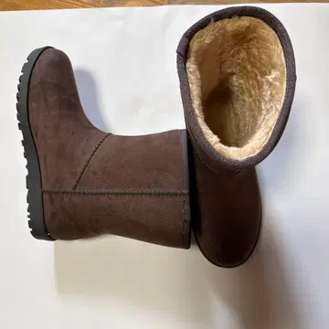 여성용 러버 어그 부츠