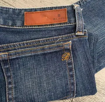 BLACK by moussy 스키니 데님