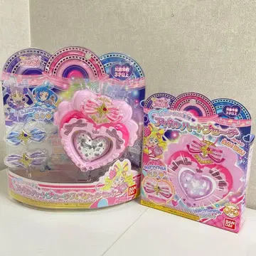 새상품 미사용 너와 아이돌 프리큐어 2세트 아이돌 하트 브로치