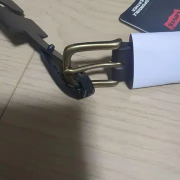 리바이스 남성용 뉴 내로우 벨트 95 브라운