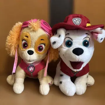 스카이 & 마쉬멜로우 봉제 인형 세트