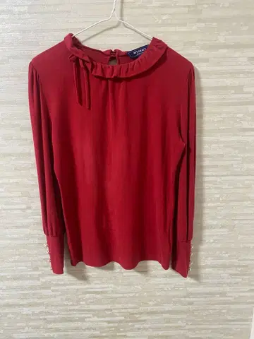 M'S GRACY 레드 긴팔 상의 38