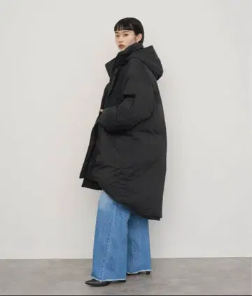 [ NOGLE ] 몬스터 충전솜 코트 블랙