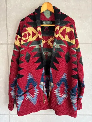 랄프 로렌 폴로 컨트리 네이티브 가디건 콘초