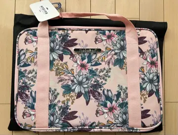 A4 사이즈 Nasa 플라워 프린트 백