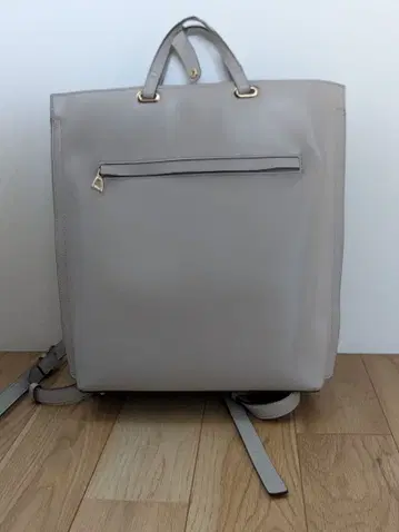 그레이지 심플 토트형 백팩