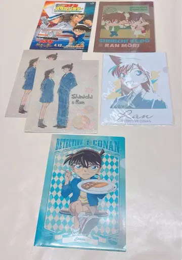 명탐정 코난 클리어 파일 세트