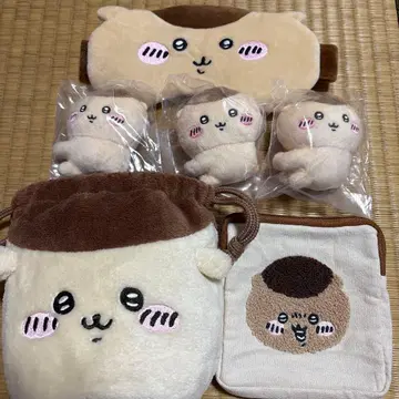 밤만쥬 파우치 복조리 안대 클립 6종 세트