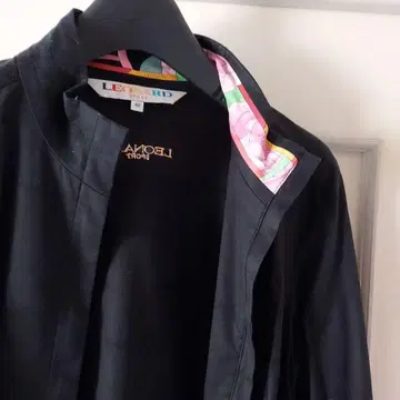 LEONARD 블랙 스포츠 자켓