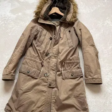 존불 Johnbull 모즈 코트 M 카키 후드 밀리터리