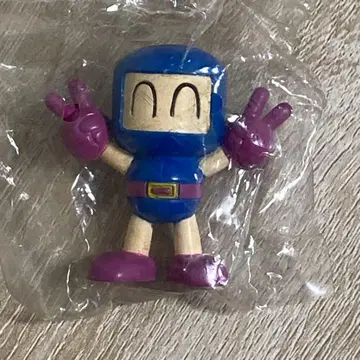파랑 봄버 봄버맨 (Bomberman) 피규어
