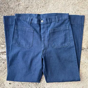 80s USNAVY 세일러 팬츠 새상품급