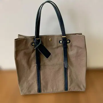 [와코 구매] 보 데상 토트백 베이지 캔버스