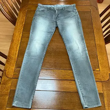 새상품급 TORNADO MART 스키니 데님 XL 다크 코트 가공