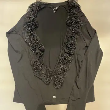 졸리마담 꽃무늬 가디건 M