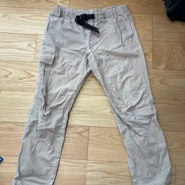 WILD THINGS 베이지 카고 팬츠