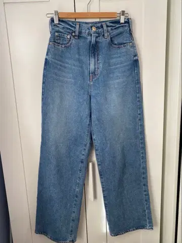 새상품급 NEEDBY heritage 와이드 레그 데님 팬츠