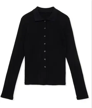 SHISHIKUI POLO LONG / BLACK