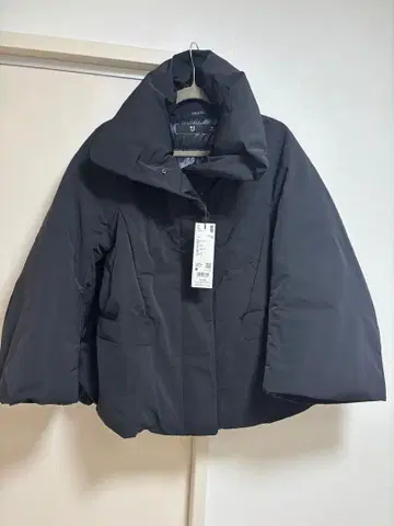 택 포함 새상품 UNIQLO+J 하이브리드 다운 자켓 블랙 M 사이즈