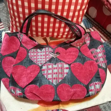 싱크비 하트 무늬 토트백