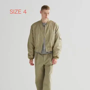 AURALEE 25ss 플라이트 블루종 실크