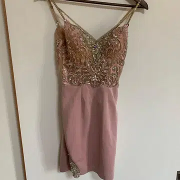 AR ANGEL 핑크 XS 슬립 드레스