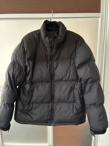 단종품 인기 GU 히트 패디드 스탠드 카라 블루종 L 블랙