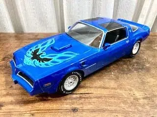 파이어버드 트랜잠 미니카 1/18 블루 마이스트