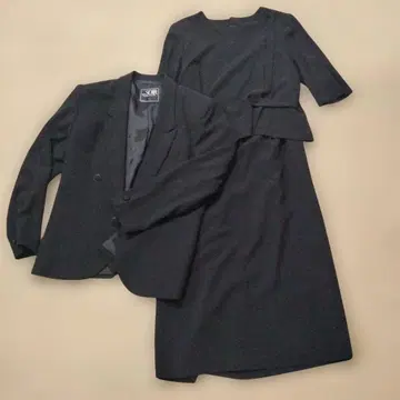 도쿄 소와르 블랙 컬러 11호 원피스와 자켓