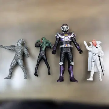 가면라이더 특촬물 피규어 4체 세트