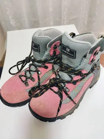 GARMONT 등산화 핑크 그레이