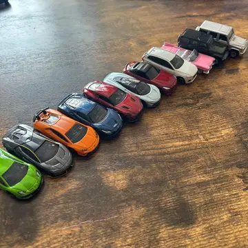 토미카 외국 자동차 세트 상자 없음