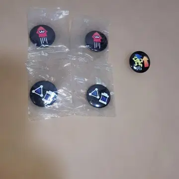 스플래툰 3 캔뱃지 6개 세트 캔뱃지