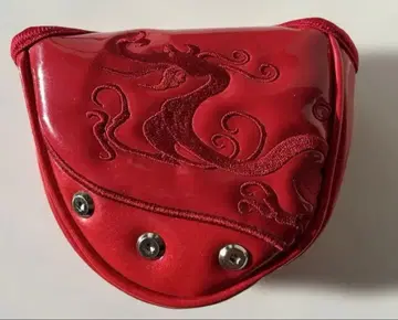 댄스 위드 드래곤 빨간색 드래곤 자수 퍼터용 골프헤드커버