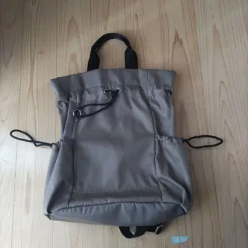 그레이 롤탑 백팩