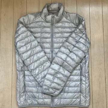 [ 새상품급 ] UNIQLO 실버 다운 자켓 XL