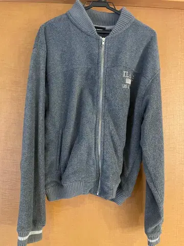 XLARGE 그레이 집업 자켓