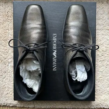 엠포리오 아르마니 블랙 드레스 슈즈