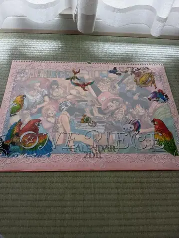 원피스 2011 달력 (중고) 프레임 없음