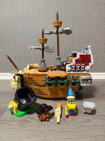 레고 슈퍼 마리오 쿠파의 비행선 챌린지 71391