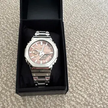 G-SHOCK GA-2100 실버/로즈 골드